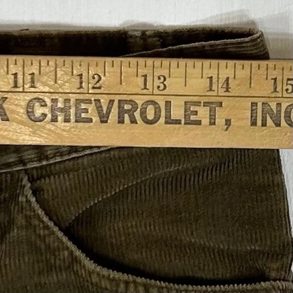 Vintage Wrangler Brown Corduroy Pants Mens 29x30 Straight Leg 7K605B